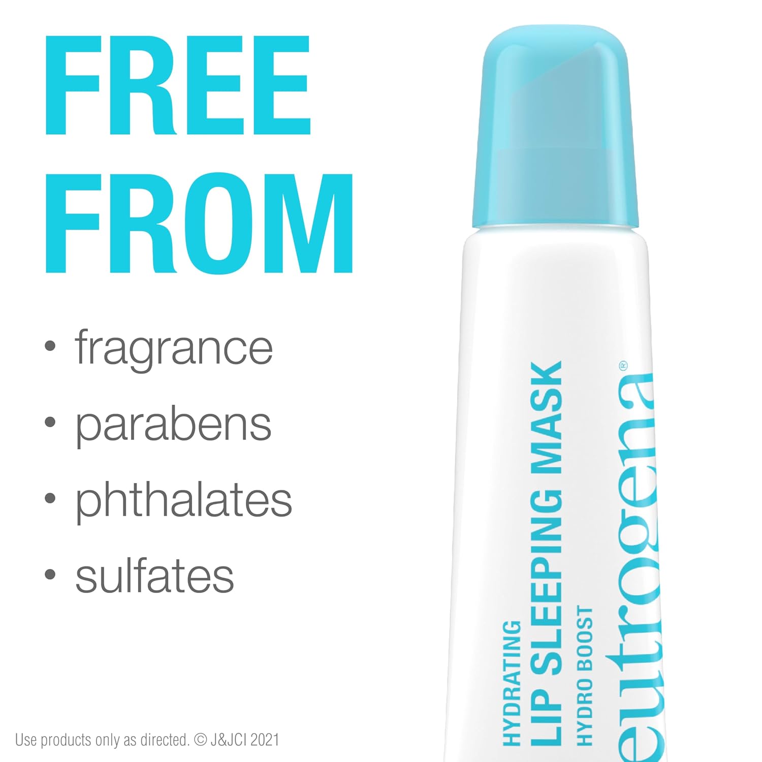 Neutrogena Hydro Boost Lip Hydration Kit, 2 items | Light Pink Tinted Lip Oil, Clear Overnight Lip Sleeping Mask, Hyaluronic Acid, Nourish & Hydrate Day & Night - view 5