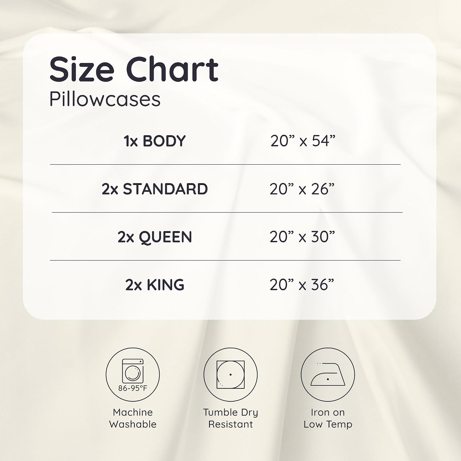 100% viscose derived from bamboo pillow case Queen size – set of 2 Queen cooling pillow cases for hot sleepers with envelope closure, anti acne pillow case, breathable & super soft (White) - view 8
