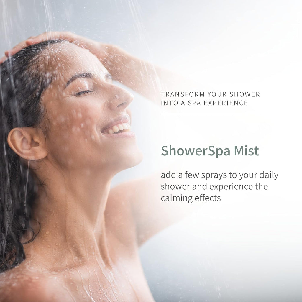 Lavender + Eucalyptus ShowerSpa Mist, 4 Fl Oz | Calming Aromatherapy Shower Spray for Tension Relief & Deeper Sleep, French Lavender Scent for Night Relaxation - view 3