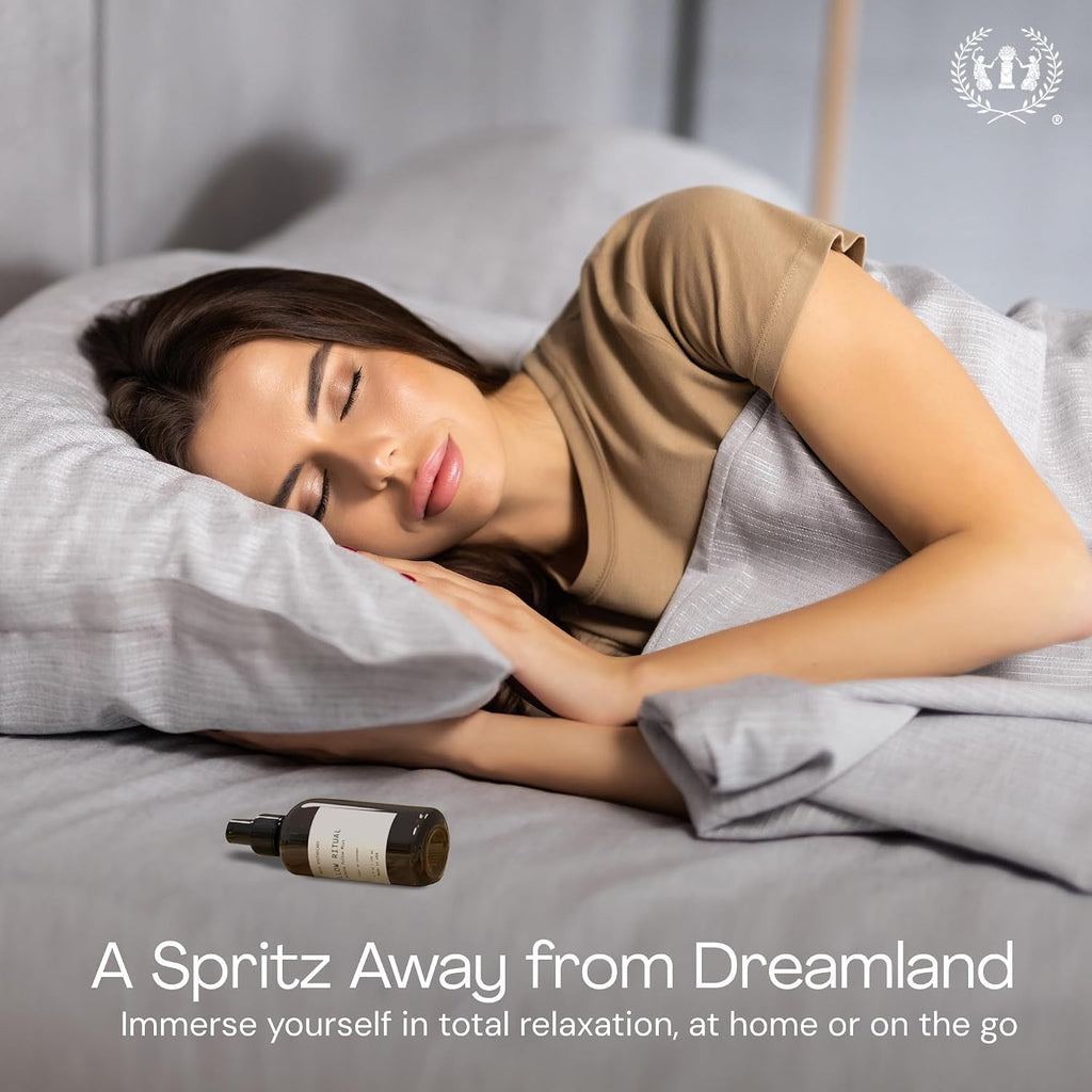 Pillow Ritual - Aromatic, Calming and Relaxing Pillow Mist, Linen and Fabric Spray - Infused with Natural Aromatherapy Essential Oils - 4 oz, Fleur du Lavender - view 2