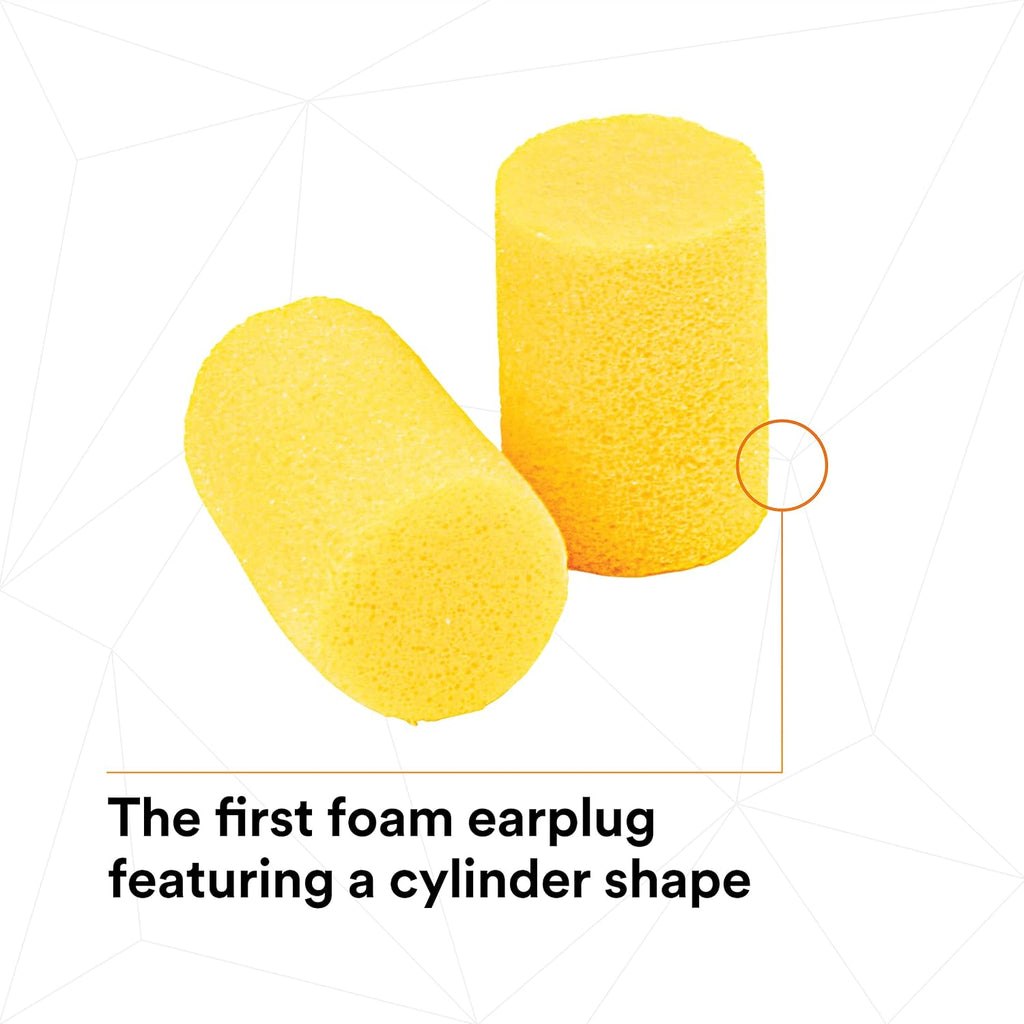 Ear plugs, classic 312-1201, 200 pairs of disposable earplugs, 1 pair/poly bag, uncorded, noise reduction rating 29 dB NRR, foam, regular size, roll down, compliant with ANSI/ASA S12.71-2018 - view 7