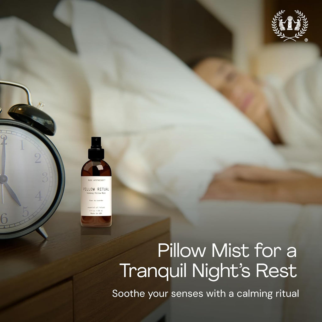 Pillow Ritual - Aromatic, Calming and Relaxing Pillow Mist, Linen and Fabric Spray - Infused with Natural Aromatherapy Essential Oils - 4 oz, Fleur du Lavender - view 3