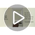 No Drill Waterproof Blackout Roller Shades, White, 23"W X 62"H - view 7