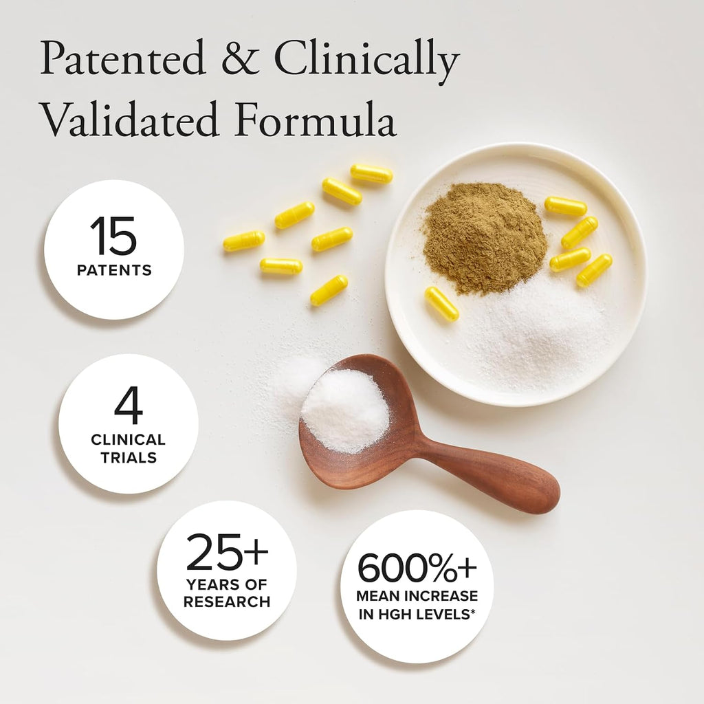 Renewal complex - anti aging supplements - amino acids - peptides - improved energy and immunity, better deeper sleep, 30-day supply - view 7