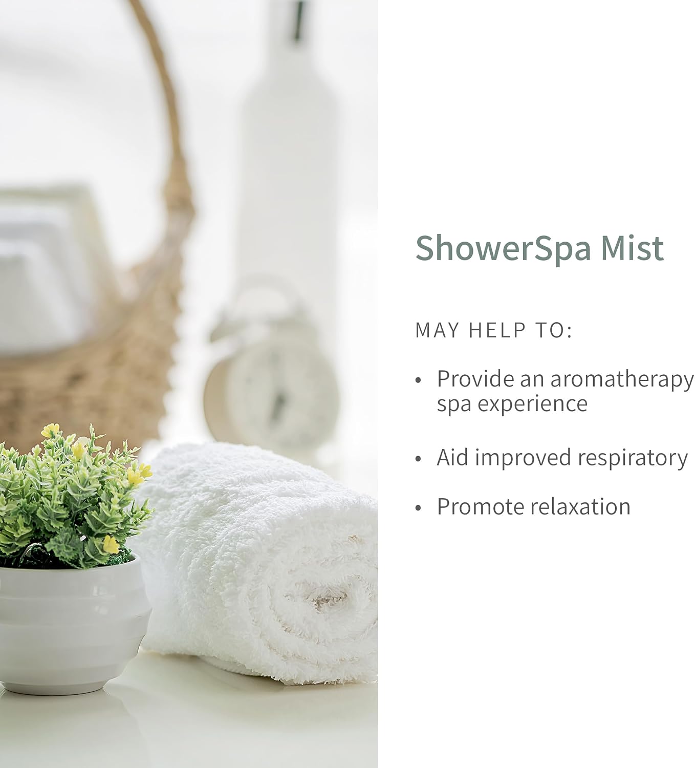 Lavender + Eucalyptus ShowerSpa Mist, 4 Fl Oz | Calming Aromatherapy Shower Spray for Tension Relief & Deeper Sleep, French Lavender Scent for Night Relaxation - view 5