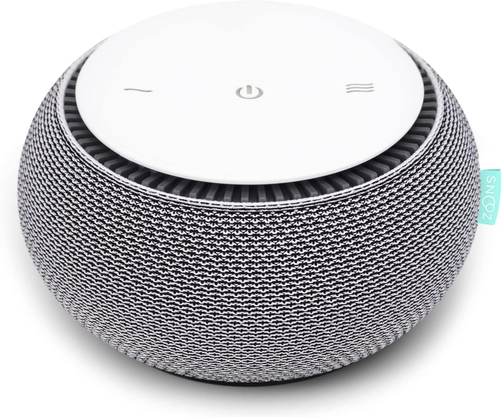 Original Smart White Noise Sound Machine, Real Fan Inside for Sleep | Natural Sound from a Real Fan, Non-Looping White Noise, App Scheduler, 10 Levels, Masks Snoring, Office Privacy & Neighbors