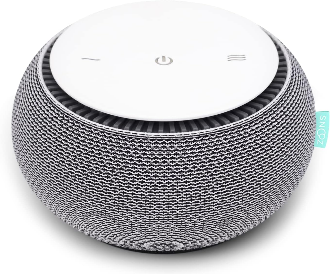 Original Smart White Noise Sound Machine, Real Fan Inside for Sleep | Natural Sound from a Real Fan, Non-Looping White Noise, App Scheduler, 10 Levels, Masks Snoring, Office Privacy & Neighbors