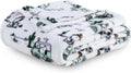 Cute character plush throw blanket, snoopy desert travel white, throw 55 in x 70 in