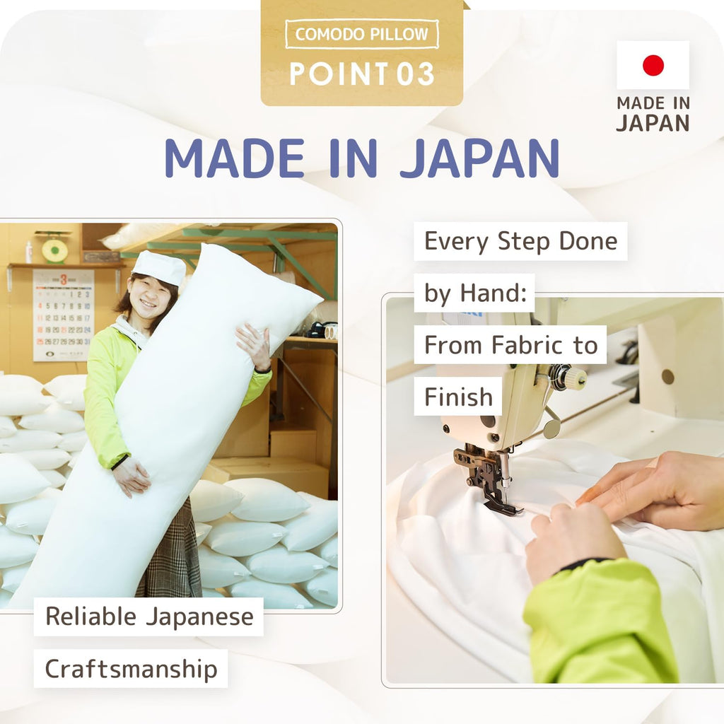 Body Pillow High Class (Made in Japan / 63 x 20 inch (160 x 50cm)) Dakimakura Pillow for Side Sleepers (Anime/Maternity) - Washable CMD9000 - view 5