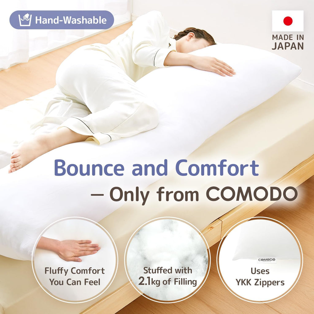 Body Pillow High Class (Made in Japan / 63 x 20 inch (160 x 50cm)) Dakimakura Pillow for Side Sleepers (Anime/Maternity) - Washable CMD9000 - view 2