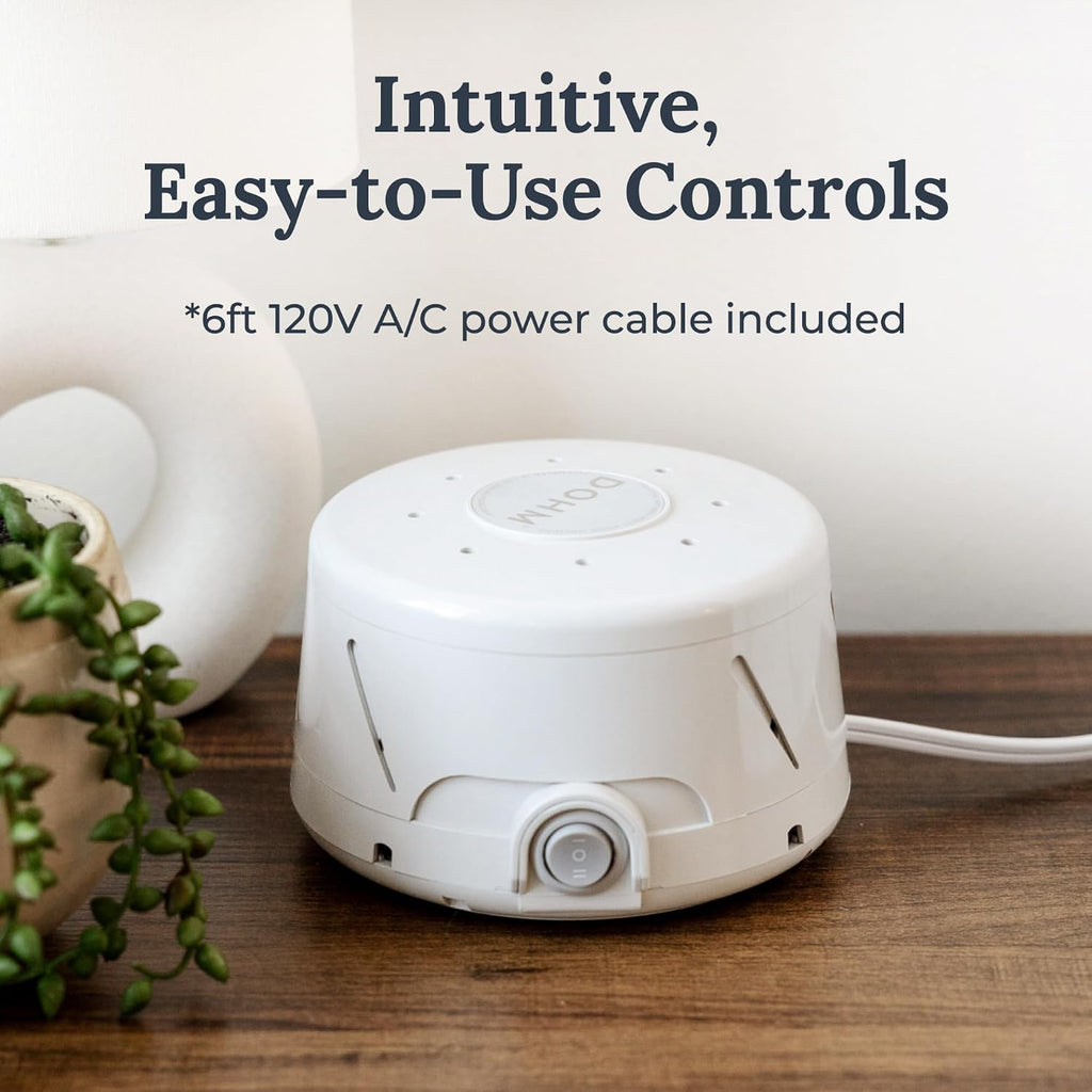 Dohm Classic (White) The Original White Noise Sound Machine, Soothing Natural Sounds from a Real Fan, Sleep Therapy for Adults & Baby, Noise Cancelling for Office Privacy & Meditation - view 7