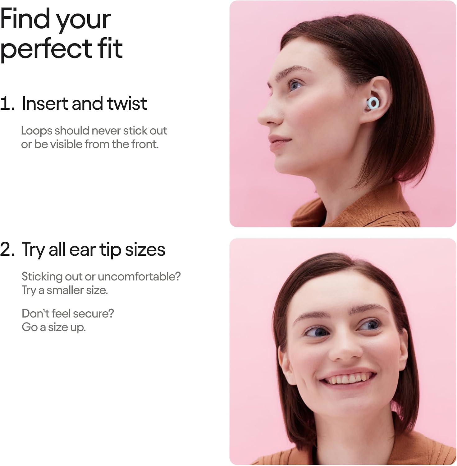Quiet ear plugs - ultra-comfy reusable hearing protection for sleep | 24dB SNR noise reduction. Flexible, customizable fit. Reusable & washable. For deep focus, travel, noise sensitivity - view 7