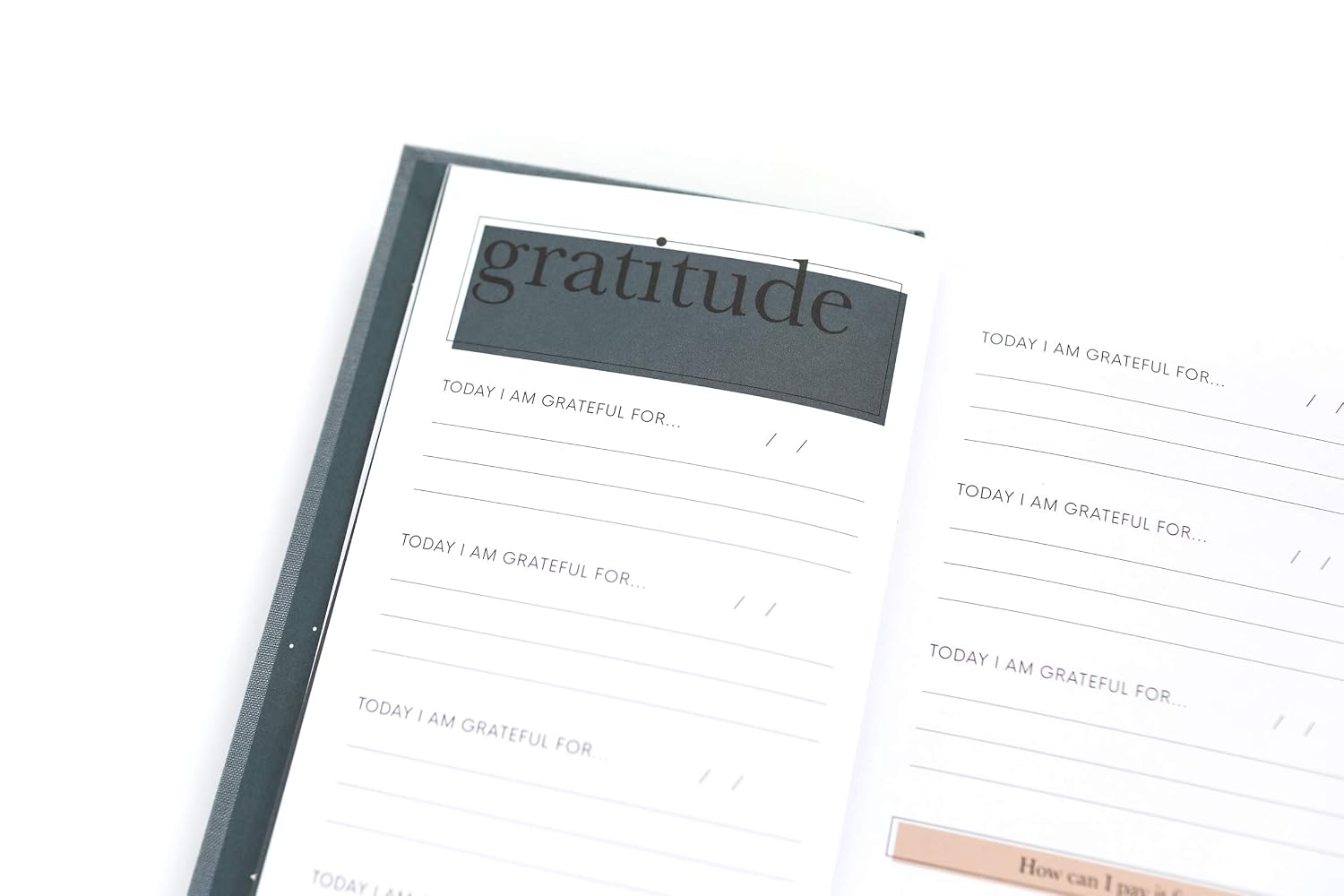 Gratitude journal for women: a daily 5 minute guide for mindfulness, positivity, affirmation and self care (premium keepsake edition) - view 4