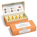 Tea Sampler, 10 Pyramid Infuser Bags, Premium Tea Gift Set | Herbal Tea Petite Presentation Box, 2 of Each Blend, Individually Wrapped, Giftable Presentation Box for Tea Lovers