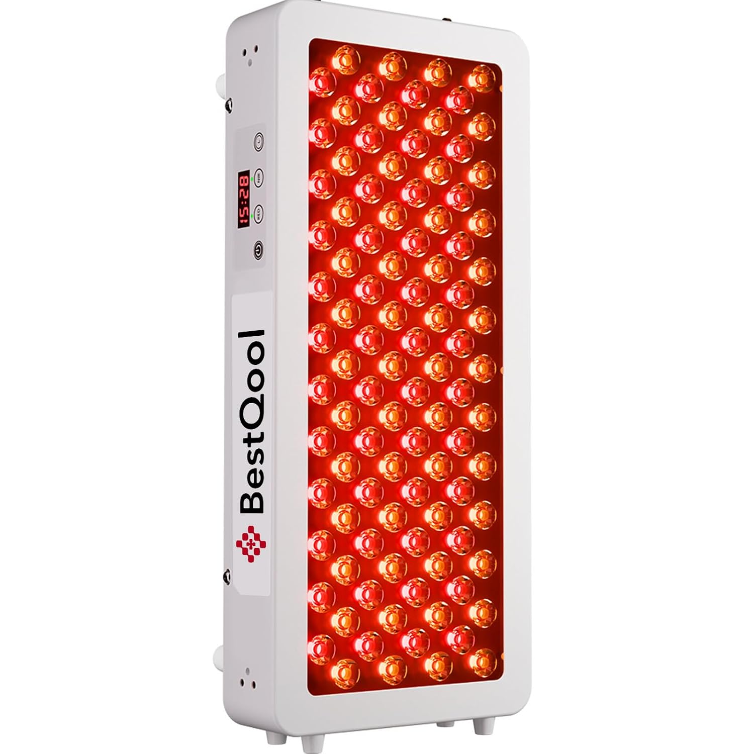 Red light therapy panel, 4 wavelengths infrared for body, 160W | 100 LEDs elite grade dual chip red and infrared light therapy, high power infrared light therapy lamp, modular design