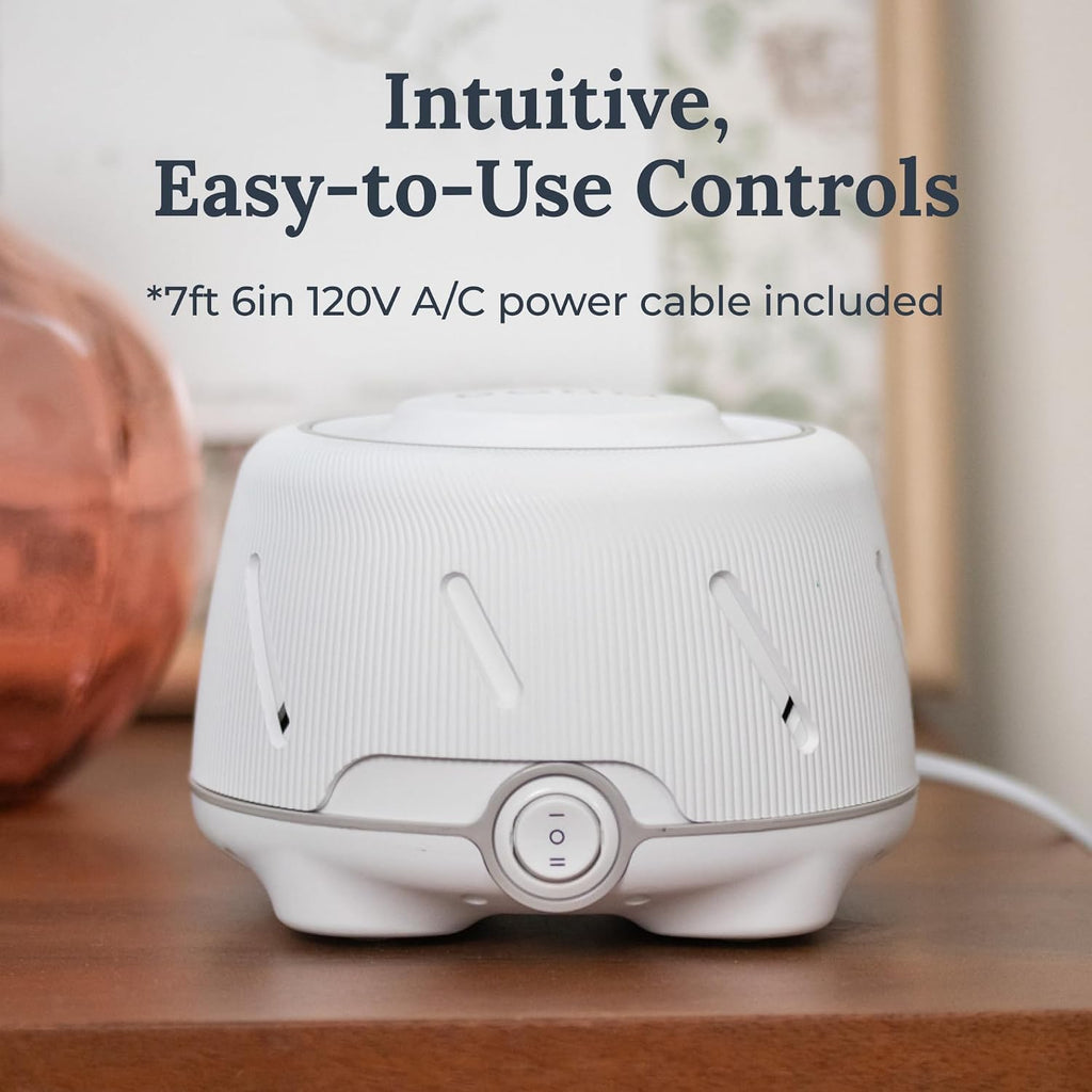 Dohm (White/Gray) The Original White Noise Machine, Relaxing Natural Sound from a Real Fan, Sleep Aid & Noise Cancelling for Adults & Baby, Office Privacy & Meditation, Baby Registry - view 6