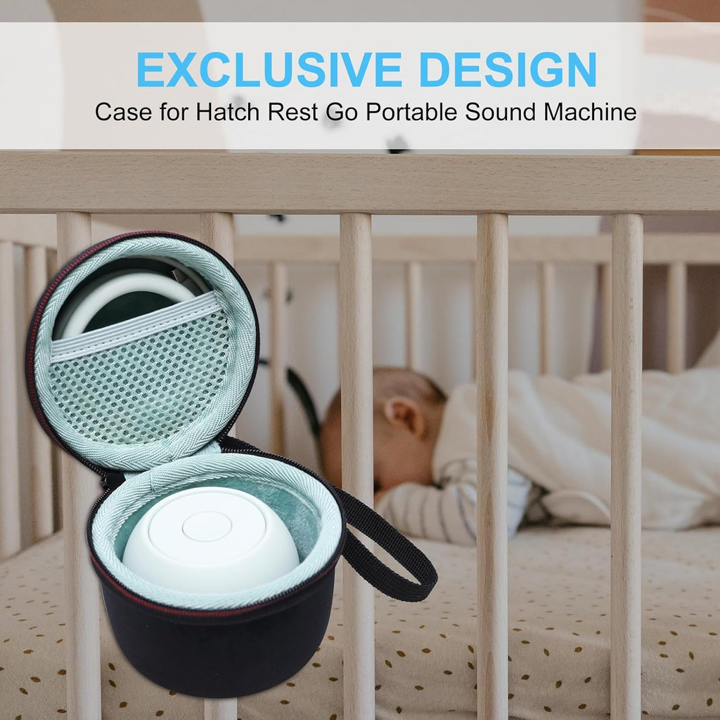 Case compatible with baby sound machine, Mint - view 7