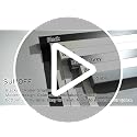 Cordless Blackout Roller Shades Blinds for Windows,34"W x 72"H,Black - view 7