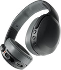 Wireless multi-sensory bass headphones - Asphalt | Bluetooth, noise isolating over-ear fit, 40 hours battery, microphone, working out, gym, travel, studying, music