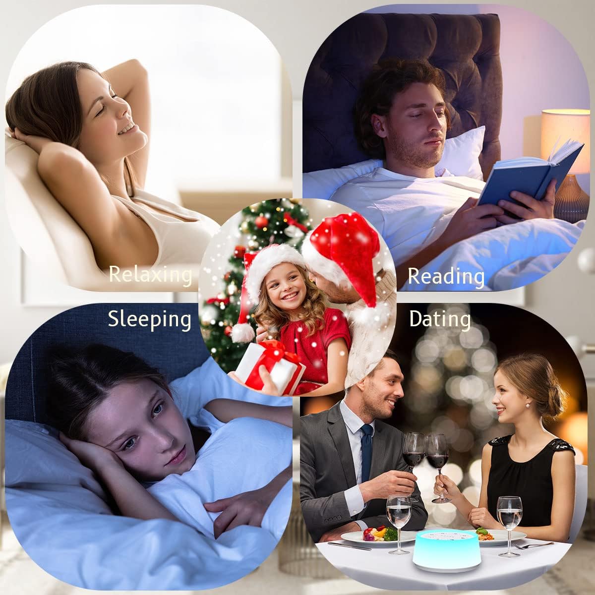 White Noise Machine with 30 Sleep Music 5 Timers 12 Colors Baby Night Light with Memory Function Sound Machine for Sleep Nursery Home Travel(T-White) - view 7