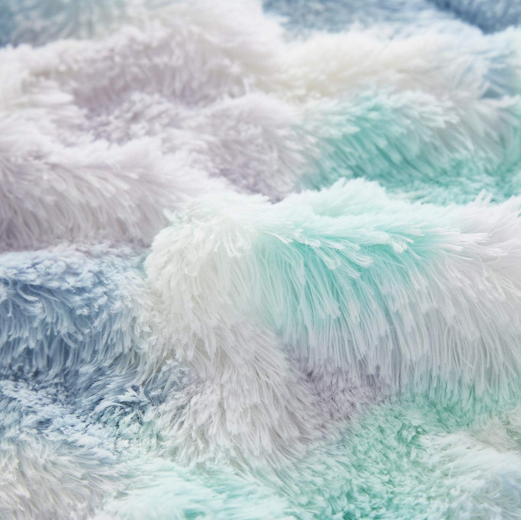 Cozy Plush Fur Body Pillow 20X54 Inches with Premium Filling, Ultra Soft Bed and Sofa Pillow, Vibrant Pastel Colors on Long Pillow, Big Hug Double Pillow, Pregnancy Pillow, Warm Fascinating - view 8