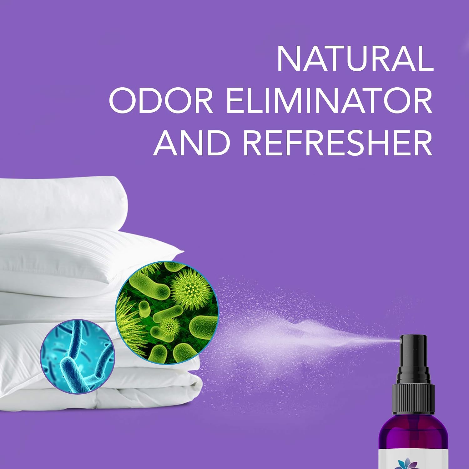 Pillow Mist - Promotes Clear Skin & Protects from Acne-Causing Funk, Cleans Pillows, Hands, and Sheets - Aromatherapy Spray for Relaxation and Sleep, Made in USA (Lavender 4 oz) - view 3