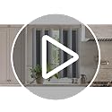 48 Inch Blackout Waterproof Short Curtains for Windows, Thermal Insulated Grommet Drapes for Kitchen Bedroom Small Window, 36'' W x 48'' Length 2 Panels Set, Light Grey - view 7