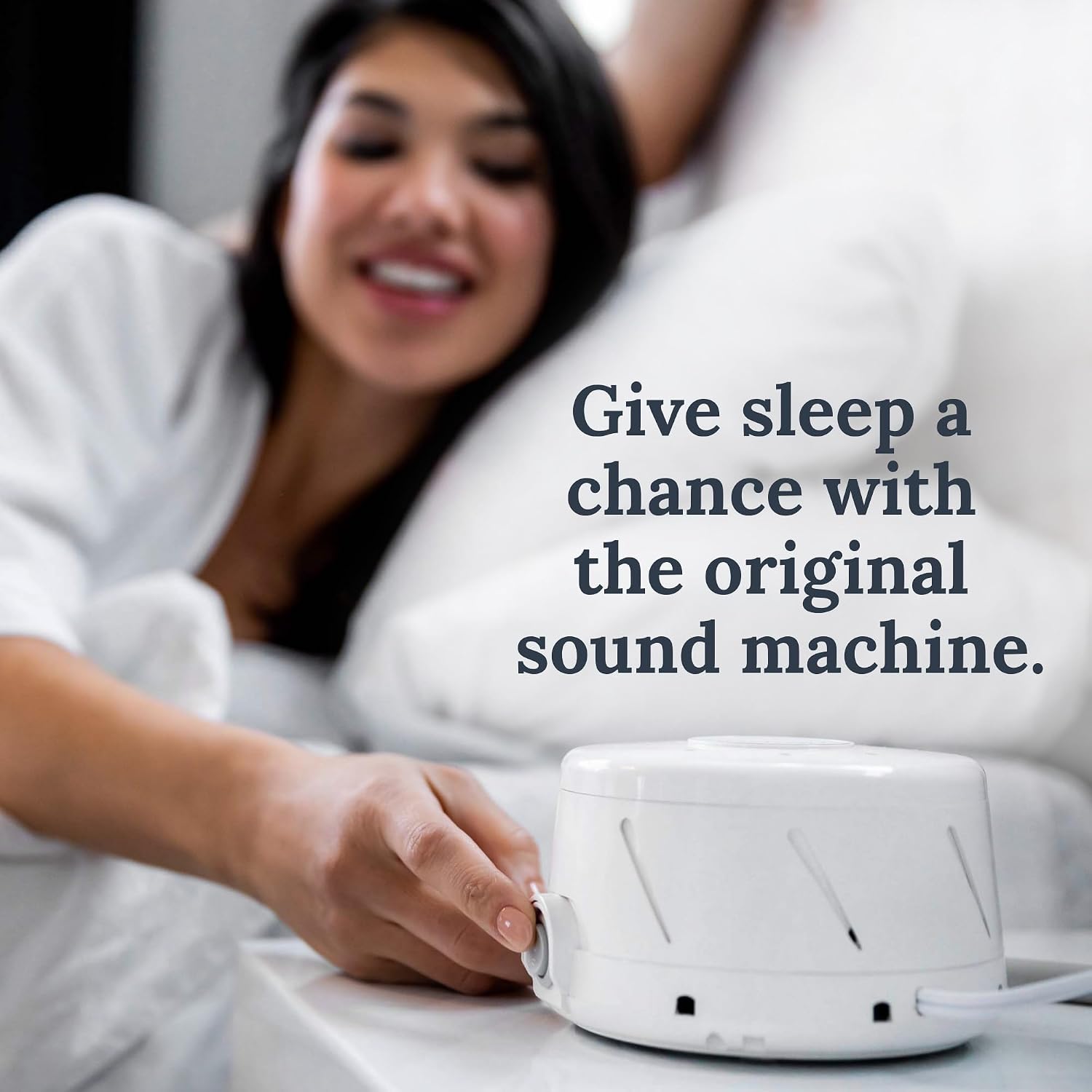 Dohm Classic (White) The Original White Noise Sound Machine, Soothing Natural Sounds from a Real Fan, Sleep Therapy for Adults & Baby, Noise Cancelling for Office Privacy & Meditation - view 6