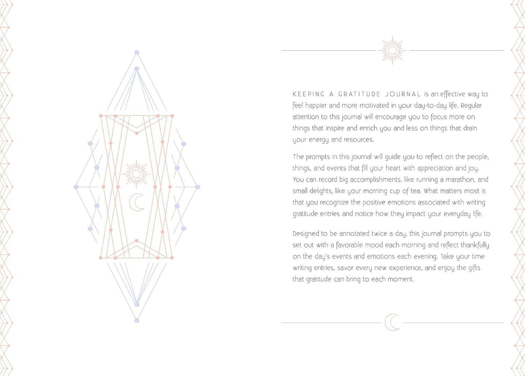 Gratitude: a day and night reflection journal (inner world) - view 2