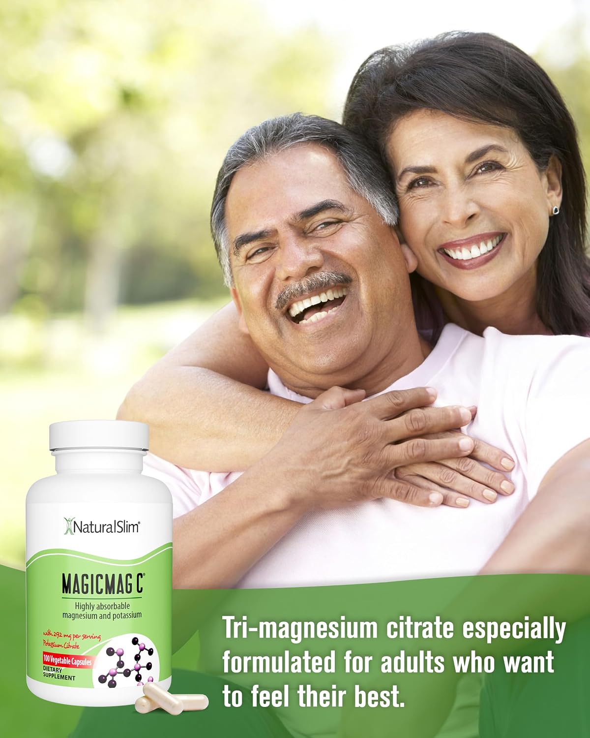Magnesium citrate capsules for muscle relaxation, sleep quality, nerve function & electrolyte support, daily magnesium supplement for men and women, 100 capsules 2 pack - view 7