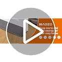 Triangular Weighted Door Draft Stopper 36 Inches, Gray - view 7