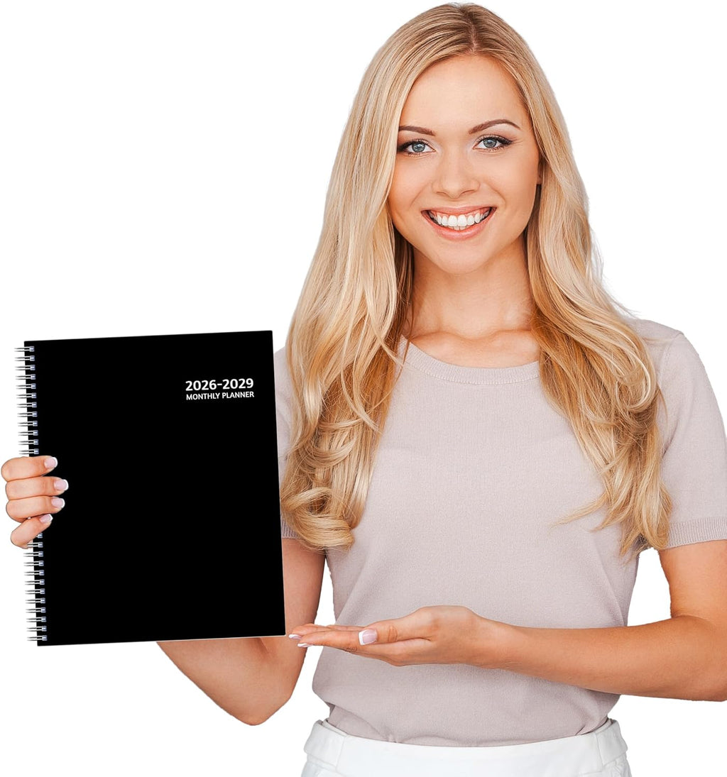 Monthly Planner 2026-2029, 36 Months Calendar Planner 2026-2029 from Jul 2026 – Jun 2029, 8.5'' x 11'' with Ruled Spread, Flexible Cover, Spiral Wirebound, Pocket, Coated Tabs, Notes ＆ Habit Tracker - view 7