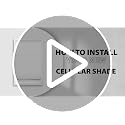 Cordless 1.5" Blackout Cellular Shade, Energy Saver, 29.5" W x 64" H, Latte - view 7