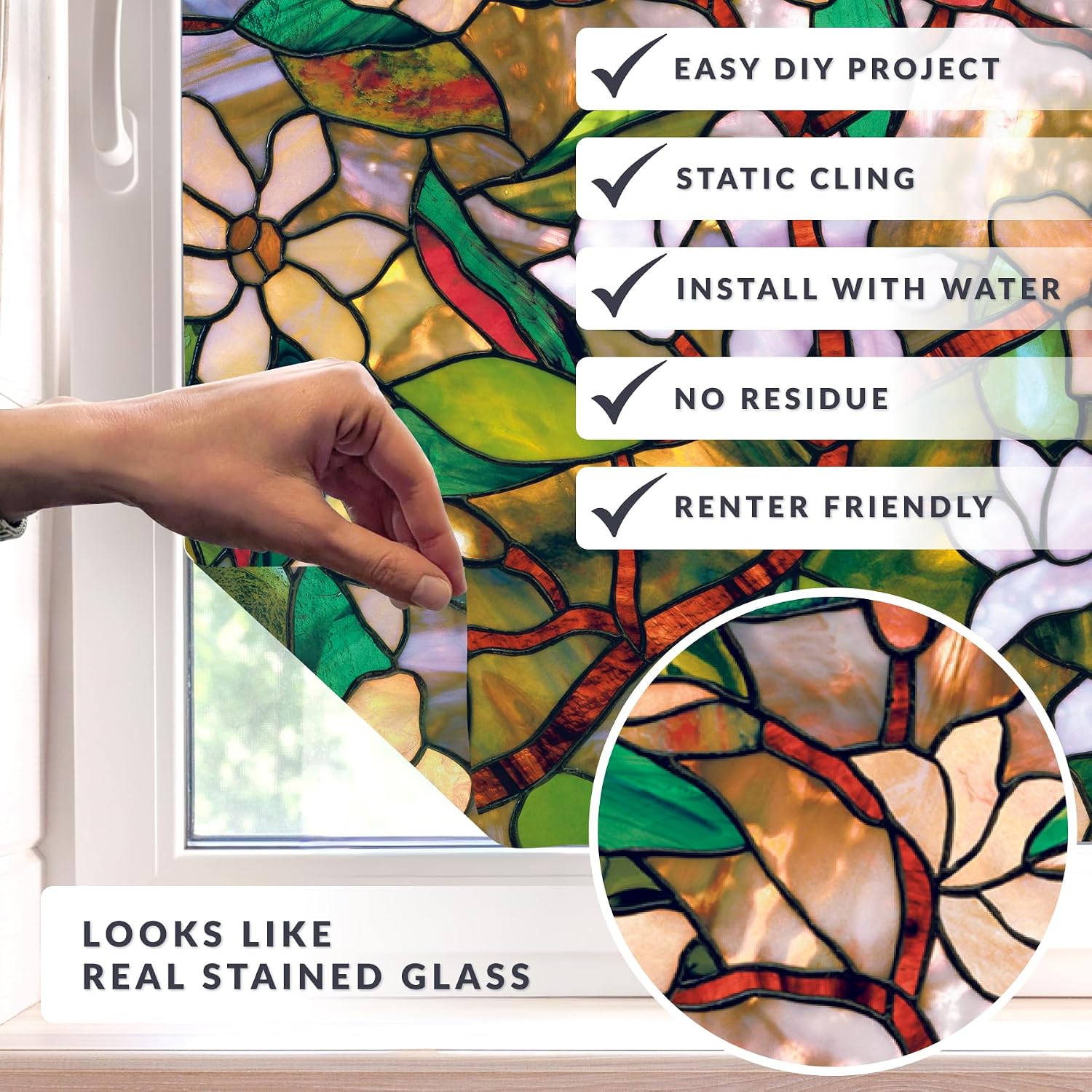 Magnolia Window Film 24" x 36" - view 2