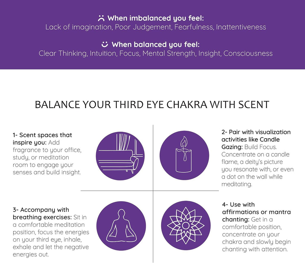 Chamomile & Juniper Berry Essential Oil Diffuser Blend, 30ml | 3 x 10ml/0.33oz, Aromatherapy Oils for Balance, Incense for Meditation, Yoga & Reiki - view 7