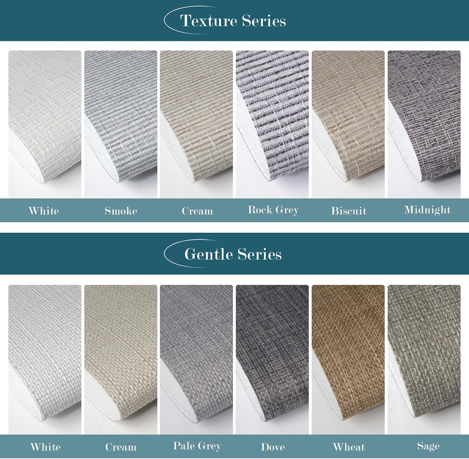Motorized roller shades, 100% blackout, multi-color samples | Automatic blinds for indoor windows, works with Alexa Google Apple Home, remote & app control, solar/USB charging, custom size - view 4