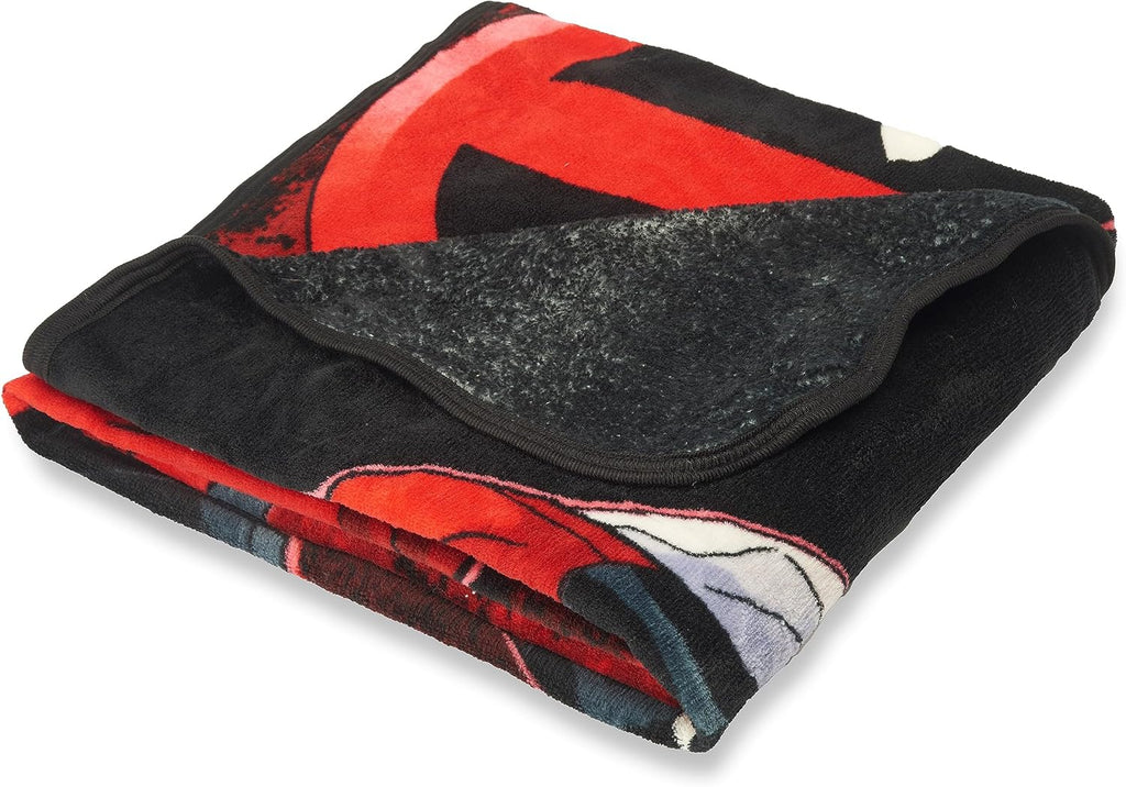 Micro raschel throw blanket, 46" x 60", swordsman - view 2