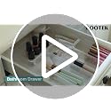 16 Pcs Drawer Organizer Set, 5-Size Bathroom Vanity Trays Makeup Desk Dividers Versatile Storage Bins Clear Plastic Container for Dresser, Bedroom, Kitchen, Office - view 7