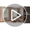 Black 192 inch Long Velvet Curtains for High Living Room - view 7