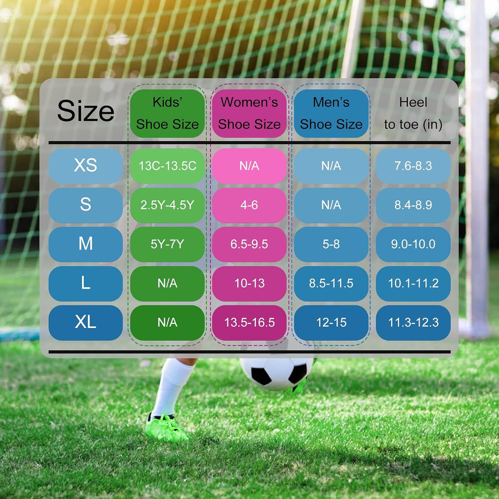 Soccer Socks (1/3/5 pairs) Team Sport Knee High Socks for Adult Youth Kids - view 3