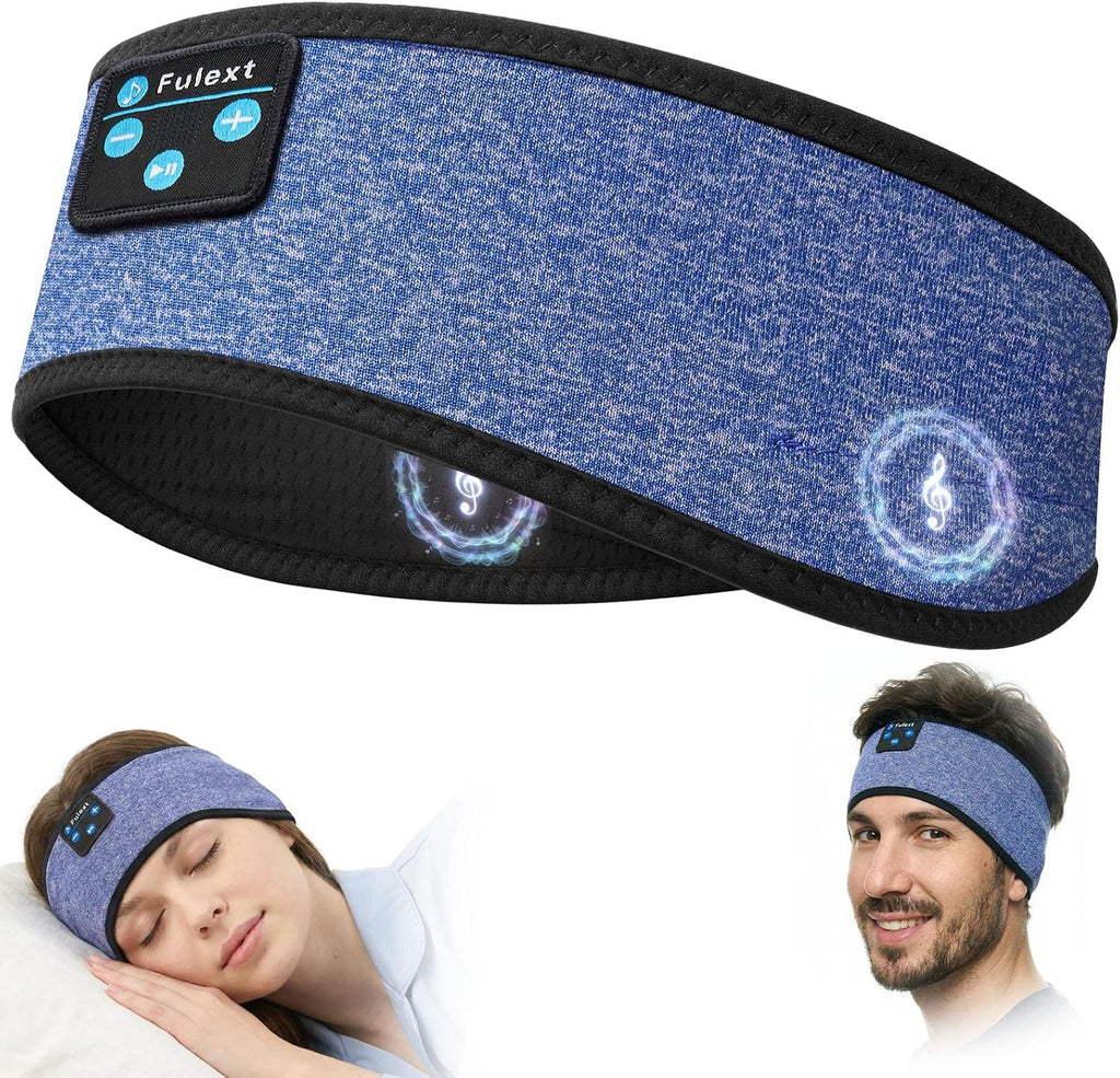 Sleep Headphones Bluetooth Headband,Sleeping Headphones Sports Headband Headset, Long Time Play Sleeping Headsets with Built in Speakers Perfect for Workout,Running,Yoga - view 7
