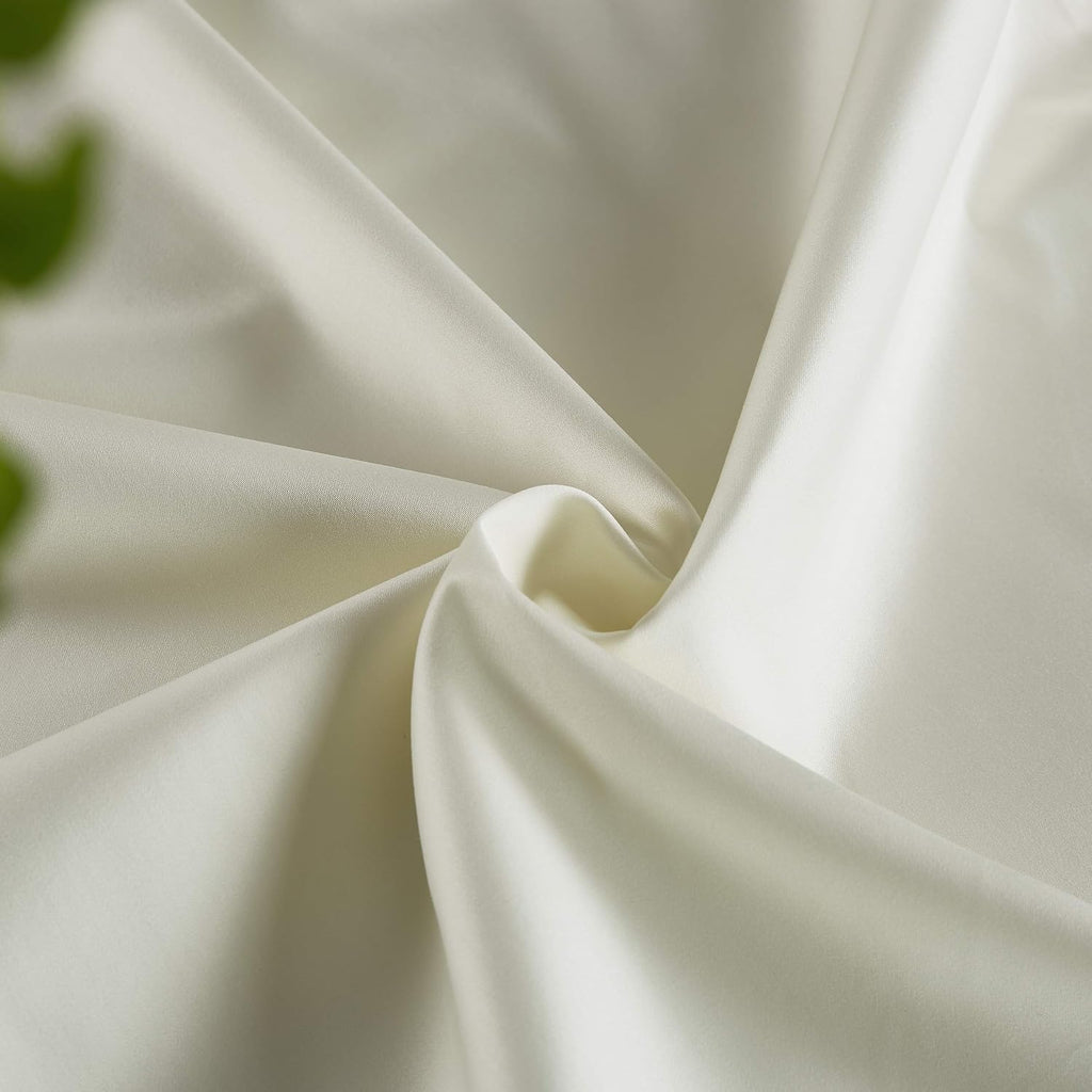 100% cotton body pillow case - 800 thread count/21x54, moisture absorbent and breathable, premium hotel body pillow cover for all seasons, Cream - view 4