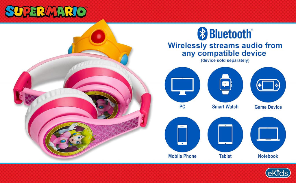 Bluetooth headphones for kids wireless headphones for school - view 6