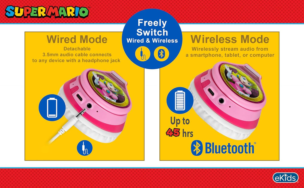 Bluetooth headphones for kids wireless headphones for school - view 8
