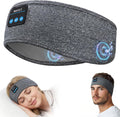 Bluetooth 5.4 Sleep Headphones - 3-in-1 Wireless Music Sleep Mask with Ultra-Thin Speakers for Side Sleeping Adults & Teens, Comfortable Headphones for Women and Men (Deep Grey)