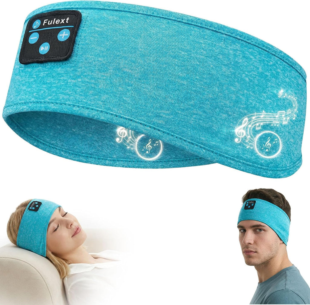 Sleep Headphones Bluetooth Headband,Sleeping Headphones Sports Headband Headset, Long Time Play Sleeping Headsets with Built in Speakers Perfect for Workout,Running,Yoga - view 5