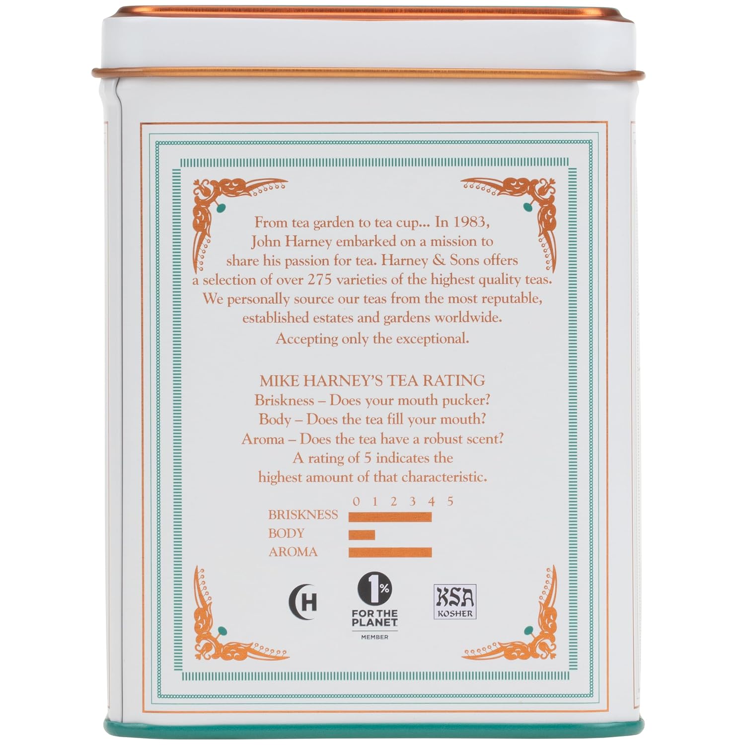 Peppermint tea, 20 sachets 1.2 oz | Herbal tea made with Washington State peppermint. Naturally caffeine free. - view 4