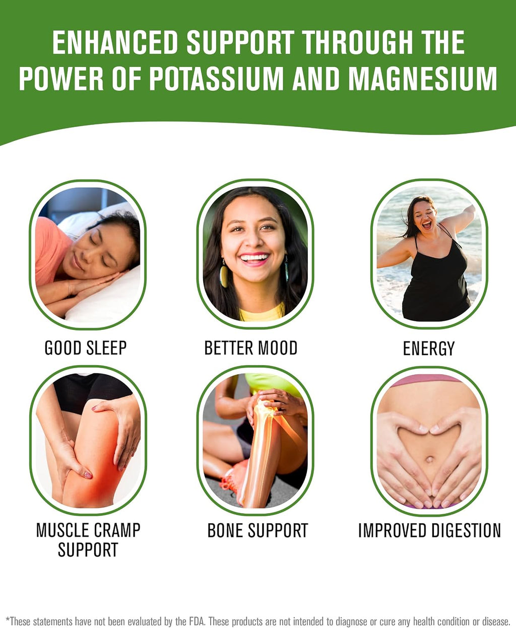 Magnesium citrate capsules for muscle relaxation, sleep quality, nerve function & electrolyte support, daily magnesium supplement for men and women, 100 capsules 2 pack - view 4