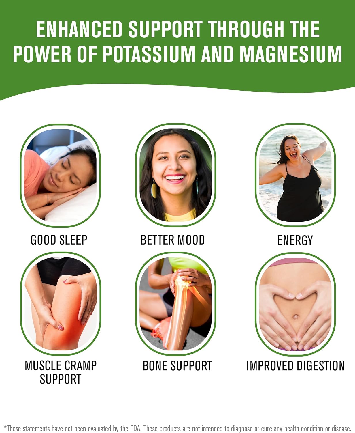 Magnesium citrate capsules for muscle relaxation, sleep quality, nerve function & electrolyte support, daily magnesium supplement for men and women, 100 capsules 2 pack - view 4
