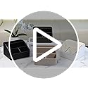 Small Remote Control Holder Bedside Nightstand Organizer Desk Caddy - view 7